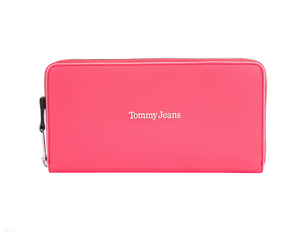 Tommy Jeans Tjw Stadium Prep Large Za Πορτοφόλι (AW0AW14564 TJN) Φούξια